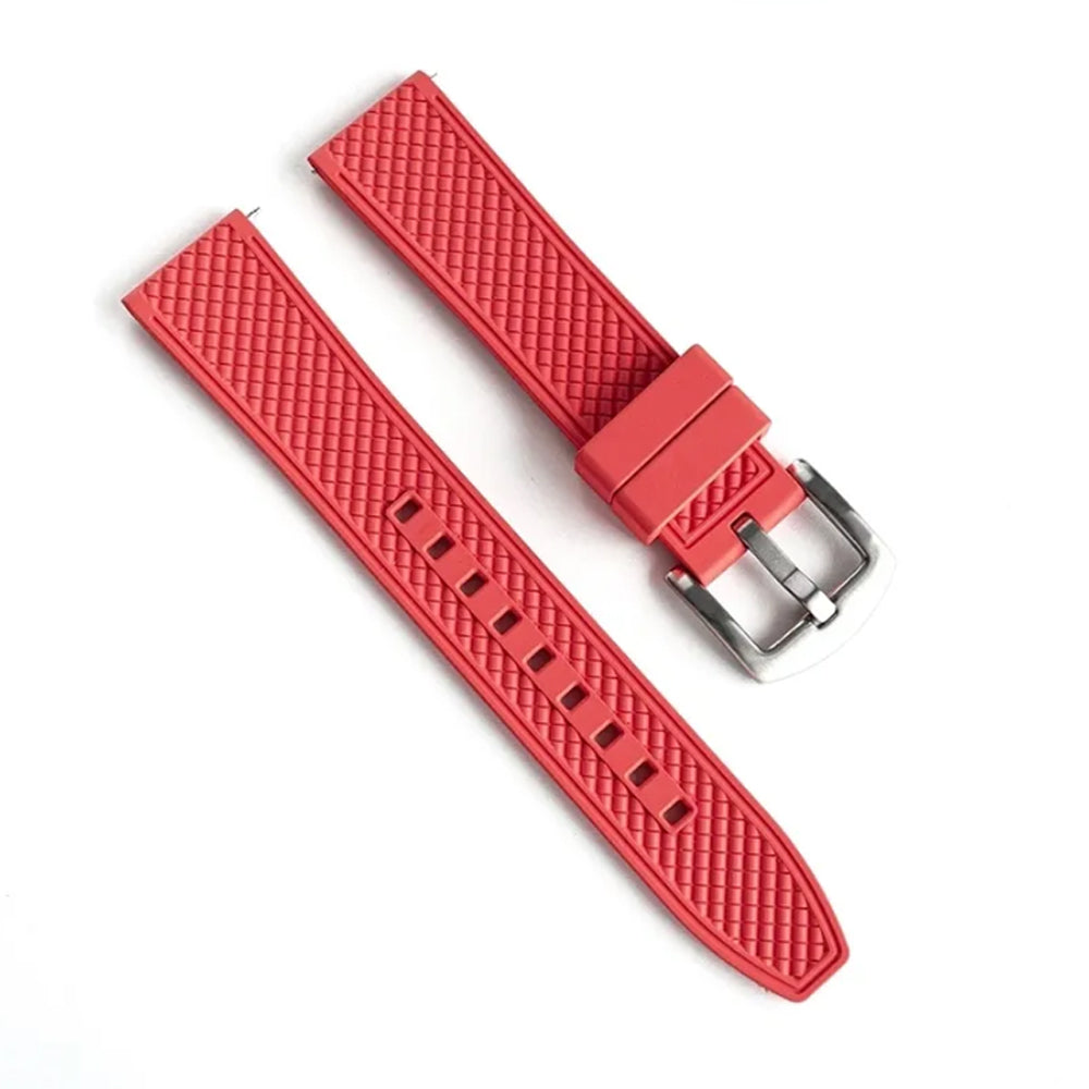 Sugess Red Fluoro rubber w/ Pin Buckle