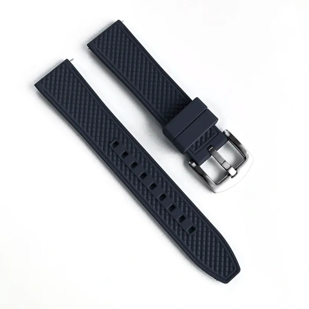 Sugess Black Fluoro rubber w/ Pin Buckle