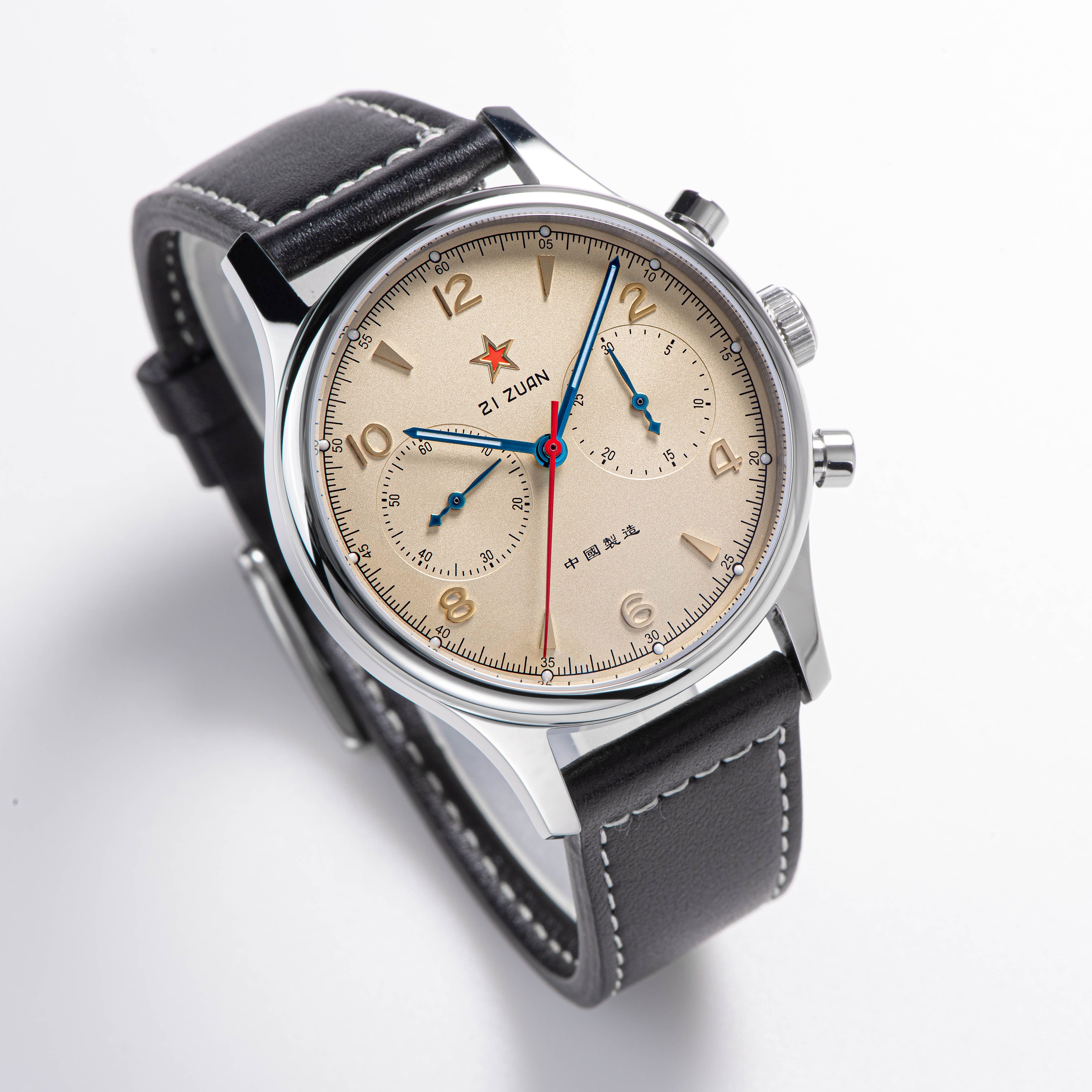 Sugess Chrono Heritage SU1963RD40BK Seagull SEA GULL ST1901